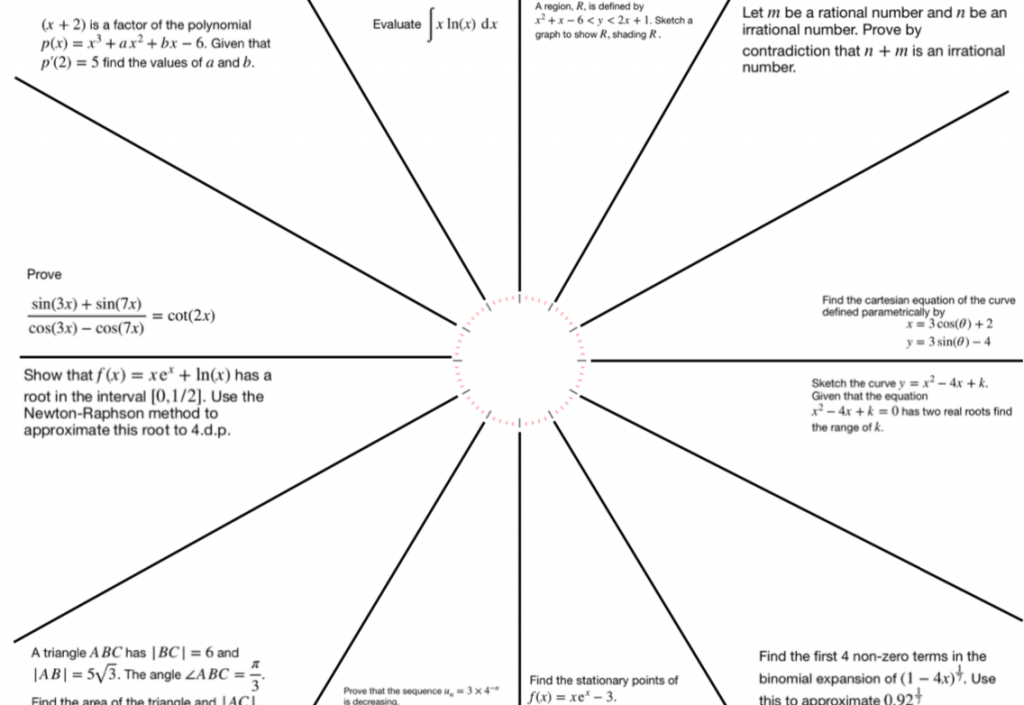 ALevel Revision Clock 1 MathematicsAndCoding